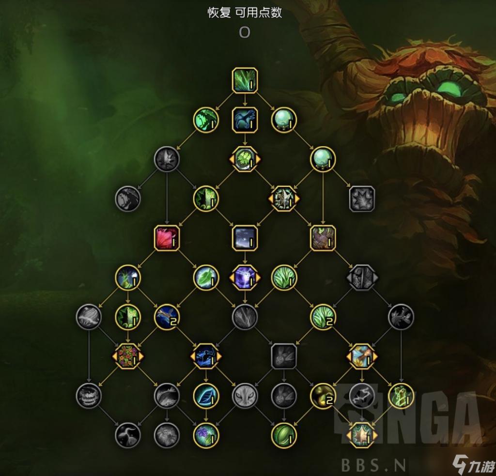 魔兽世界10.0奶德天赋加点推荐