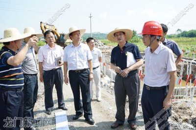 ​县领导率队调研仁深高速（龙江段）征地工作