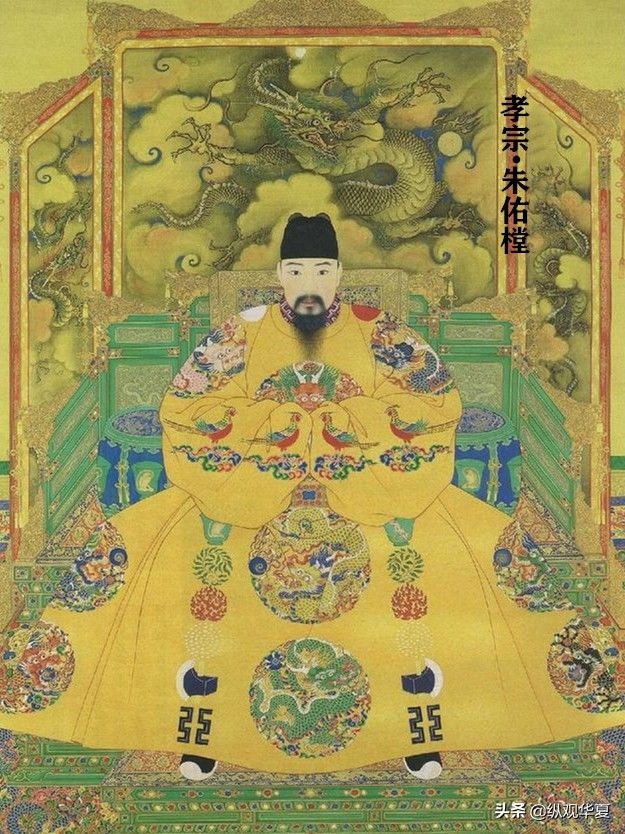 明朝16皇帝简史 16位明朝皇帝的画像，列表及简介