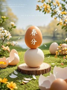 ​春分“竖蛋”的习俗！