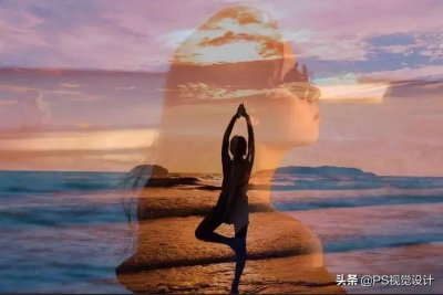 ​PS教程：PS快速制作双重曝光效果