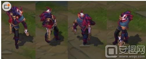 lol烬皮肤腥红之月西部牛仔(LOL腥红之月烬皮肤游戏效果展示图)(3)