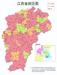 ​江西省最新十大城市排名，南昌排名第一，九江排名前三