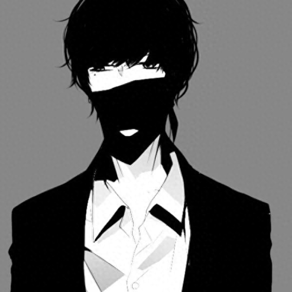 动漫男生戴口罩精美头像