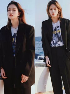 ​黑西装太百搭了！“一衣多穿”的花式搭配法，春季每天都有新穿法