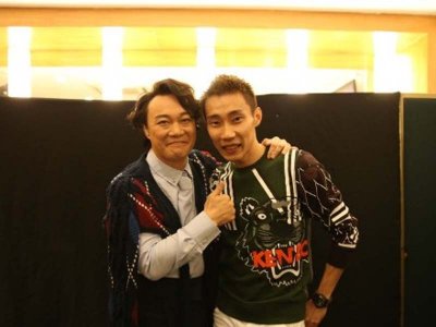 ​＂林丹妈妈＂陈奕迅体育缘:羽球大使+合影刘翔