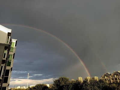 ​北京连续四天出现彩虹，最全美图在这里