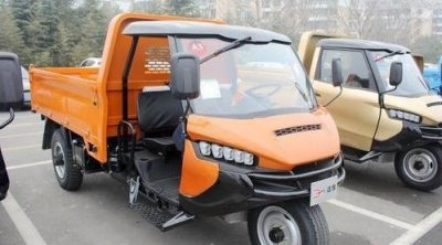 ​五征农用三轮车亮相欧洲展会，现又推出炫酷卡车