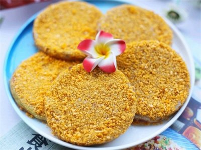 ​自制香醇可口的香芋饼，好吃到流泪