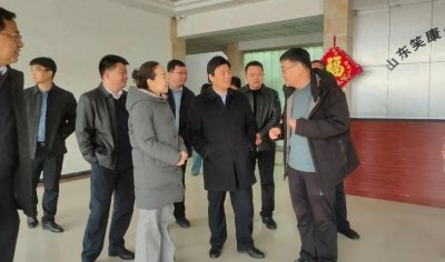 ​王昌华来曹县调研生物医药产业重点企业运行和优质项目建设情况#原创#曹县融媒