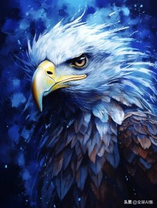 ​霸气雄鹰，高清雄鹰展翅英姿飒爽气吞山河