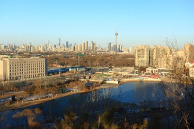 ​南翠屏公园位于天津市南开区境内、市区西南部