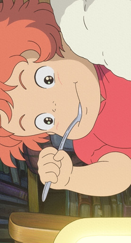 壁纸｜第八弹——悬崖上的金鱼姬，波妞喜欢宗介