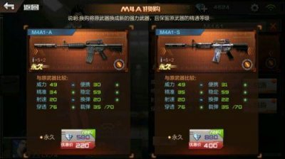 ​cf手游换购大全 新增换购武器有哪些