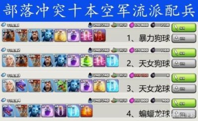 ​部落冲突天使最多几个