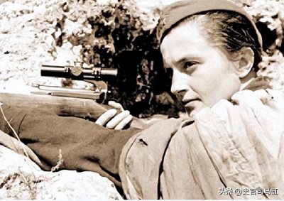 ​女枪神柳德米拉：12个月狙杀309名敌人，被德军称为“死神夫人”
