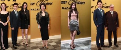 ​澳门这一夜，何超莲莞尔一笑融化月亮，赵露思在性感路上越走越远