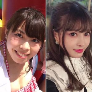 ​日本年轻女人整容前后对比（日本妹子花700万整成小仙女）
