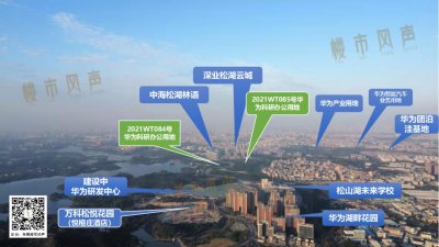 ​重仓东莞！刚刚华为一口气拿下松山湖40万平科研办公用地