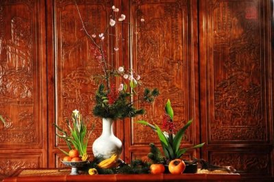 ​“岁朝清供”（岁时习俗）