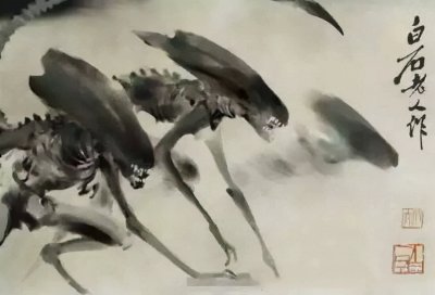 ​齐白石真迹 再现