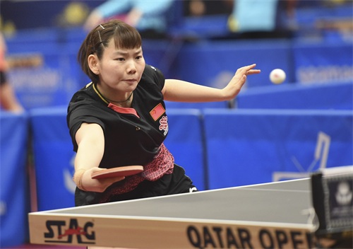 乒乓球——卡塔尔公开赛赛况