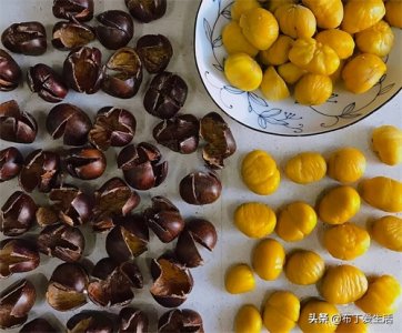 板栗去皮有妙招,简单2步轻松搞定,2秒剥1个,又快又好不伤手