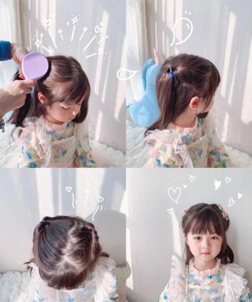 自己怎么绑两个麻花辫