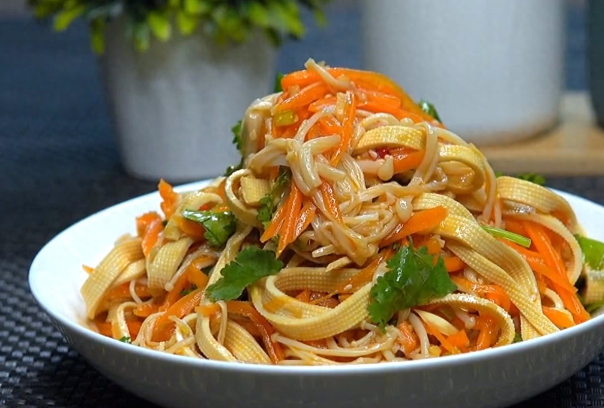 超好吃的凉拌三丝做法，清爽可口解油腻，开胃下饭，上桌就被抢光