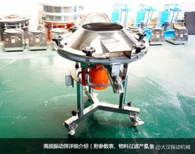 ​高频振动筛详细介绍（附参数表、物料过滤产量）