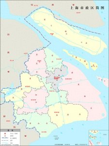 ​上海市2023年最新版高清行政区划地图