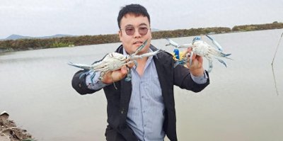 ​蓝色粮仓新突破，“兰花蟹”在宁波试养成功