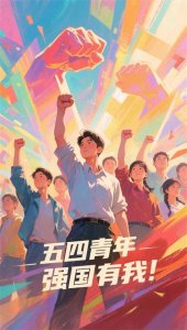 ​五四青年，强国有我｜5.4青年节专题壁纸图片