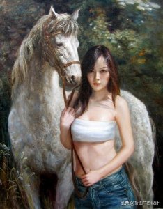 ​中国油画艺术家人体油画作品欣赏