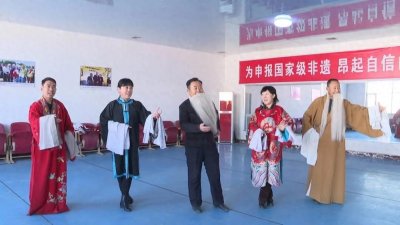 ​新春走基层丨应县：“云端”开梨园 传承传统戏