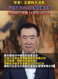 ​巨头风波！王健林巨额股权被冻结，14座标志性万达广场惊人出售！